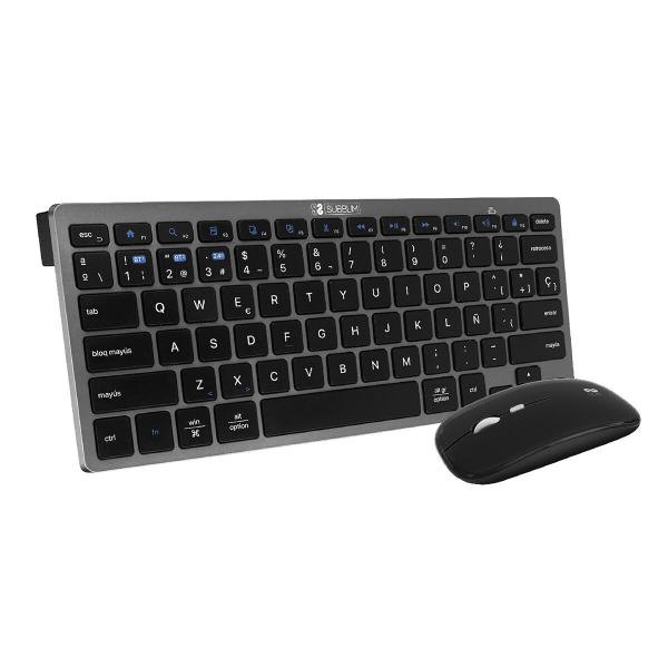 Teclado e Rato Subblim SUBKBC-OCO020 Preto Cinzento (2 Unidades)