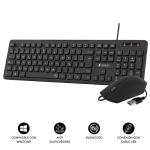 Teclado e Rato Subblim SUBKBC-CSSK01 Preto QWERTY