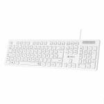 Teclado Subblim SUBKBC-0SSK51 Branco Qwerty espanhol