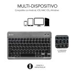 Capa para Tablet Subblim SUBKT3-BTS060 Preto Qwerty espanhol