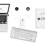 Tapete de Rato Subblim COMBO MULTIDISPOSITIVO COMPACTO SILVER