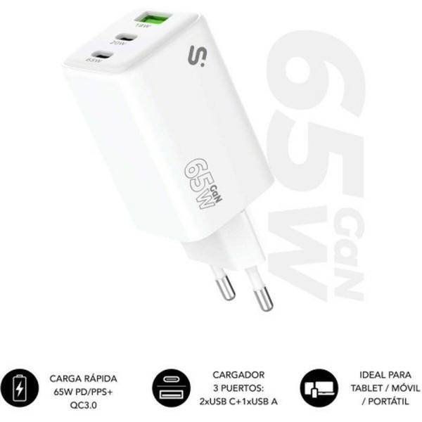 Carregador de Parede Subblim SUBCHG-6G6530 Branco 65 W 120 W