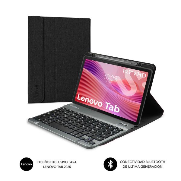 Capa para Tablet Subblim SUBKT3-BTL320 Qwerty espanhol