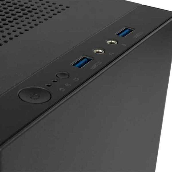 Caixa Semitorre Micro ATX / Mini ITX Nox-Xtreme Hummer Vault Preto