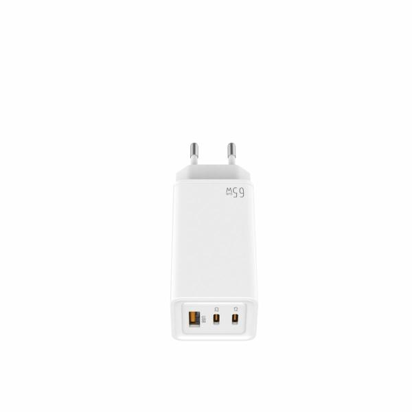 Carregador de Parede LEOTEC LECSPH65W3W Branco 65 W
