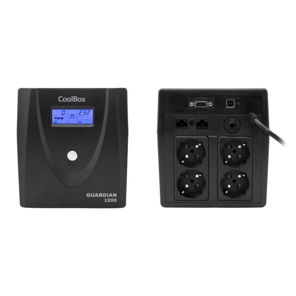 Sistema Interactivo de Fornecimento Ininterrupto de Energia CoolBox COO-SAIGD3-12D 1200 W 720 W