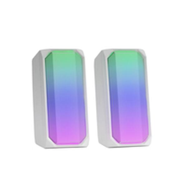 Altifalante Bluetooth Portátil Mars Gaming MSRGBW Branco 15 W 4 W