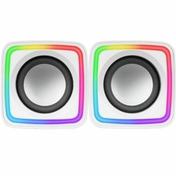 Altifalante PC Mars Gaming MSCUBEW 8W Branco 4 W