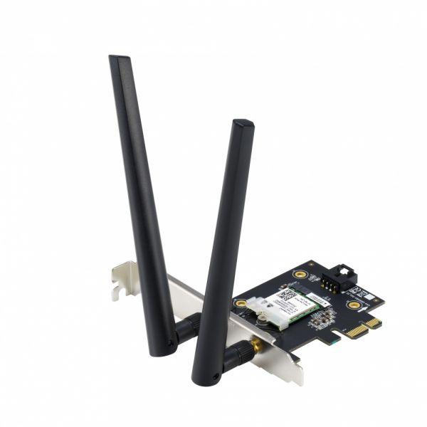 Adaptador WiFi6 Asus PCE - AX1800 PCIe Dual BT5.2