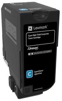 Toner Lexmark CX725 (16.000 pgs) - Azul