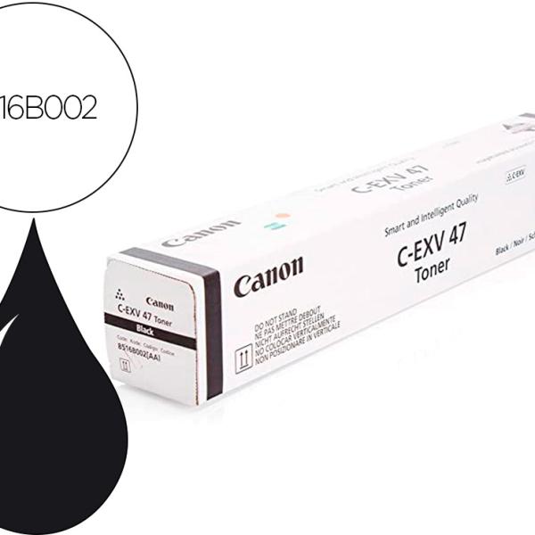 Toner C - EXV 47 (Preto) - CANON — Recondicionado