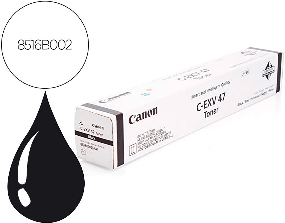 Toner C - EXV 47 (Preto) - CANON — Recondicionado