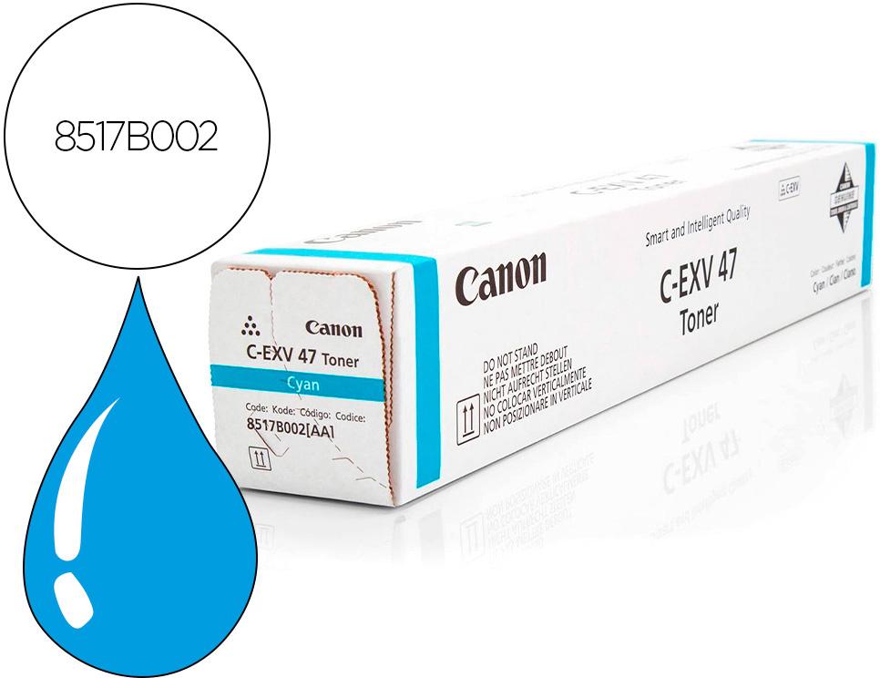 Toner C - EXV 47 (Azul) - CANON
