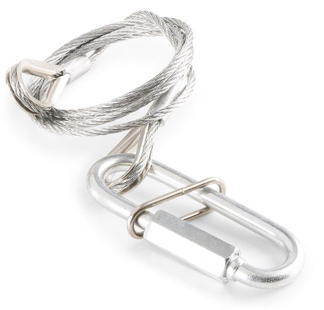 Cabo Aço de Segurança (70cm x 2mm) 20Kg - beamZ