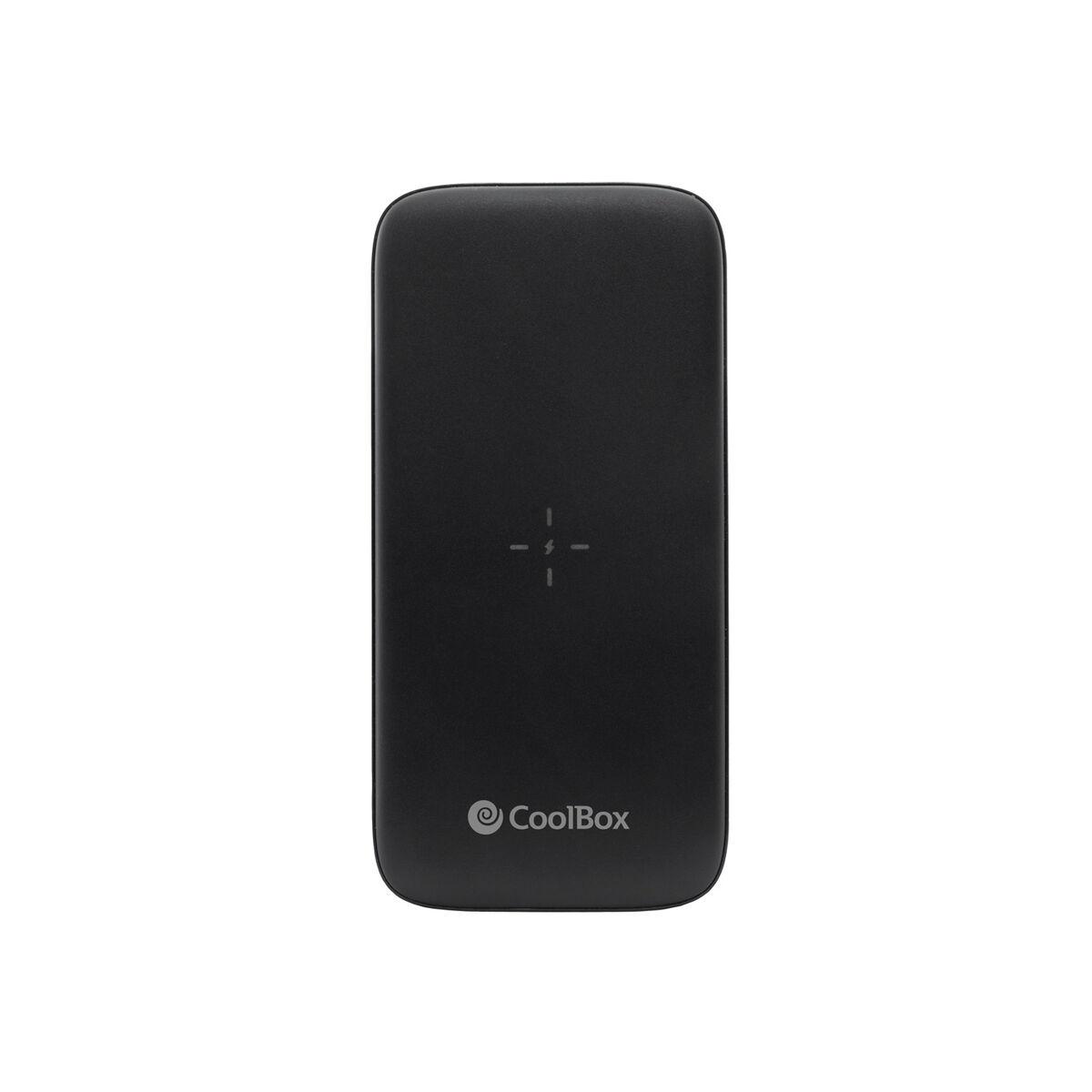 Powerbank CoolBox COO-PB10KW-BK1 Preto 10000 mAh 37 Wh