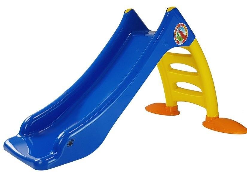 Escorrega de Jardim c/ Escadas (Azul/Amarelo)