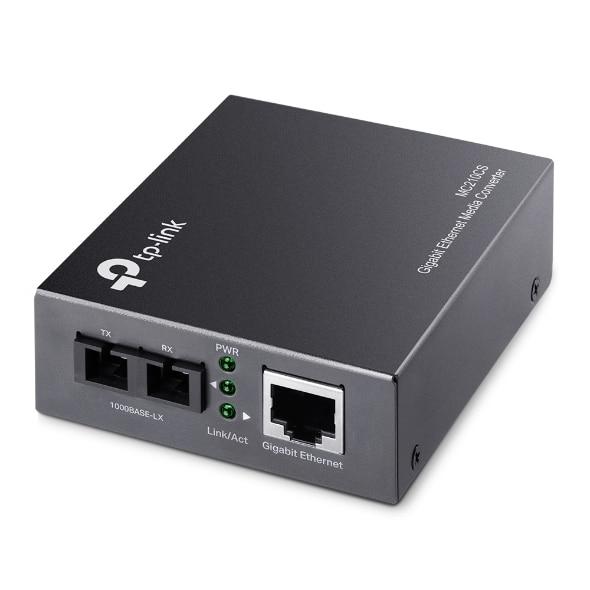 Conversor Tp - Link de RJ45 1000Mbps para 11000Mbps Fibra single - mode SC - Full - duplex até 15Km — Recondicionado