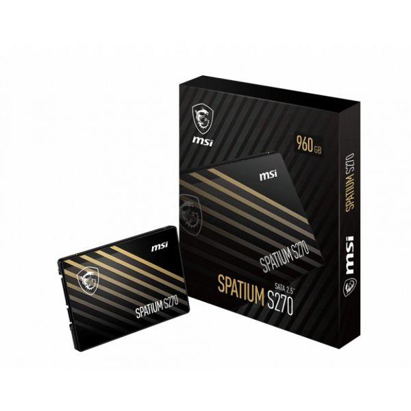 SSD 2.5 Spatium S270 240GB 3D NAND SATA - MSI