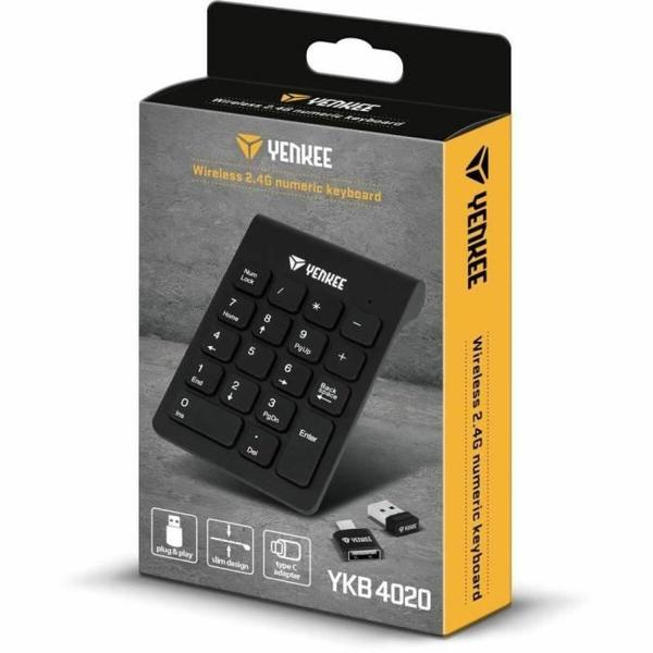 Teclado Yenkee YKB 4020 Preto noir