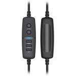 Auriculares Yenkee SHADOW - YHP 3035 Preto noir