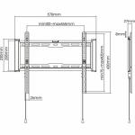 Suporte TV STELL SHO 7200