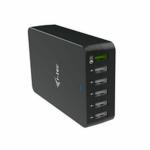 Carregador portátil i-Tec CHARGER6P52W Preto