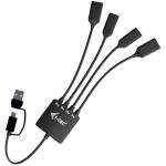 Hub USB i-Tec CACBLHUB2A2C Preto