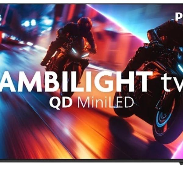 Smart TV QD MiniLED 85 85MLED910/12 4K Ultra HD Wi - Fi (Preto) - PHILIPS