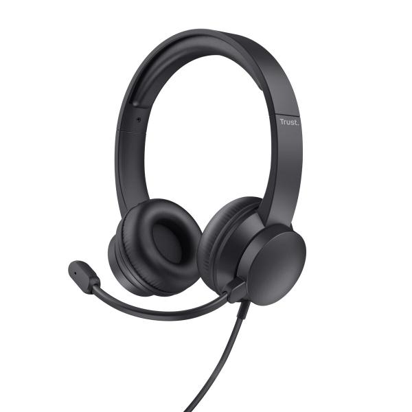 Auriculares com microfone Trust 25088 Preto