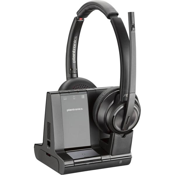 Auriculares Poly 8D3F5AA#ABB Preto