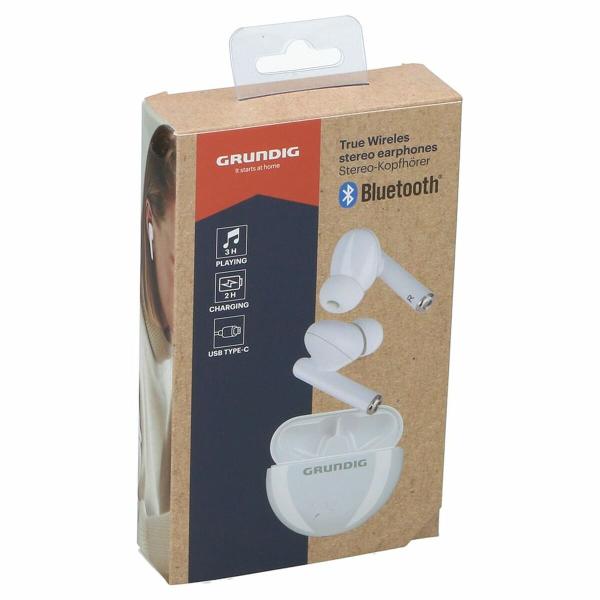 Auriculares Bluetooth Grundig earbuds Branco