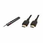 Extensor 6 Tomas Schuko Trust 21059 230 V Preto