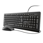 Teclado e Rato Trust 23972 PRIMO Preto