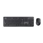 Teclado e Rato sem Fios Trust TKM-350 Preto QWERTY