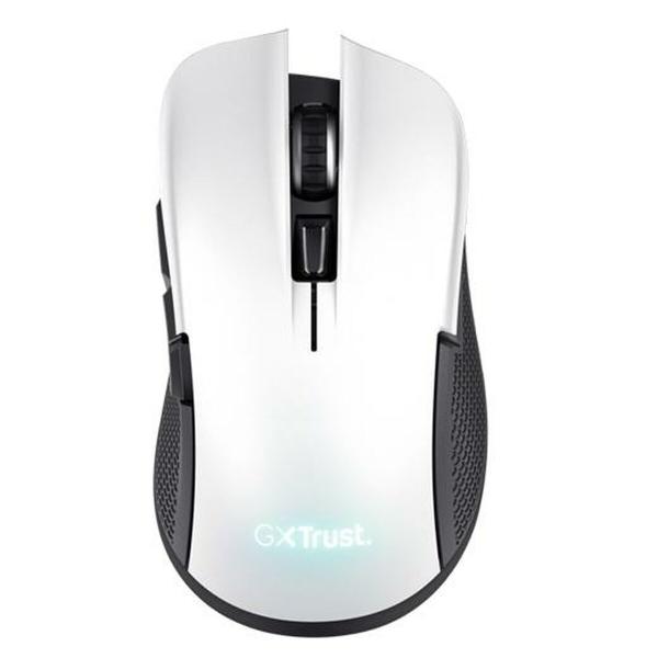 Rato Gaming Trust GXT Branco Preto/Branco 7200 dpi