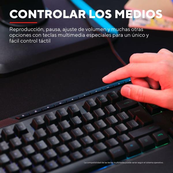 Teclado Trust 24998 Preto