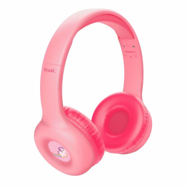 Auriculares Bluetooth Trust 25274 Cor de Rosa