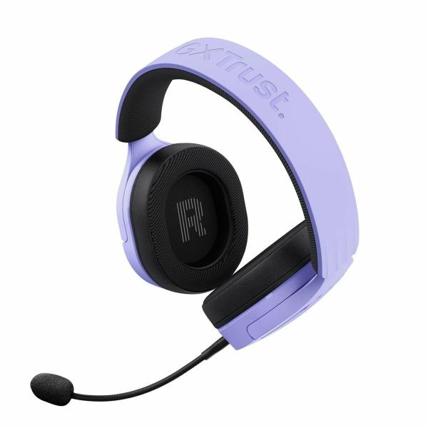 Auriculares com microfone para Vídeojogos Trust GXT 491 Preto Violeta