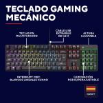 Teclado Gaming Trust 25682 Preto Qwerty espanhol
