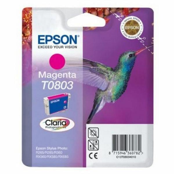 Tinteiro de Tinta Original Epson C13T08034011 Stylus Photo R360 Magenta