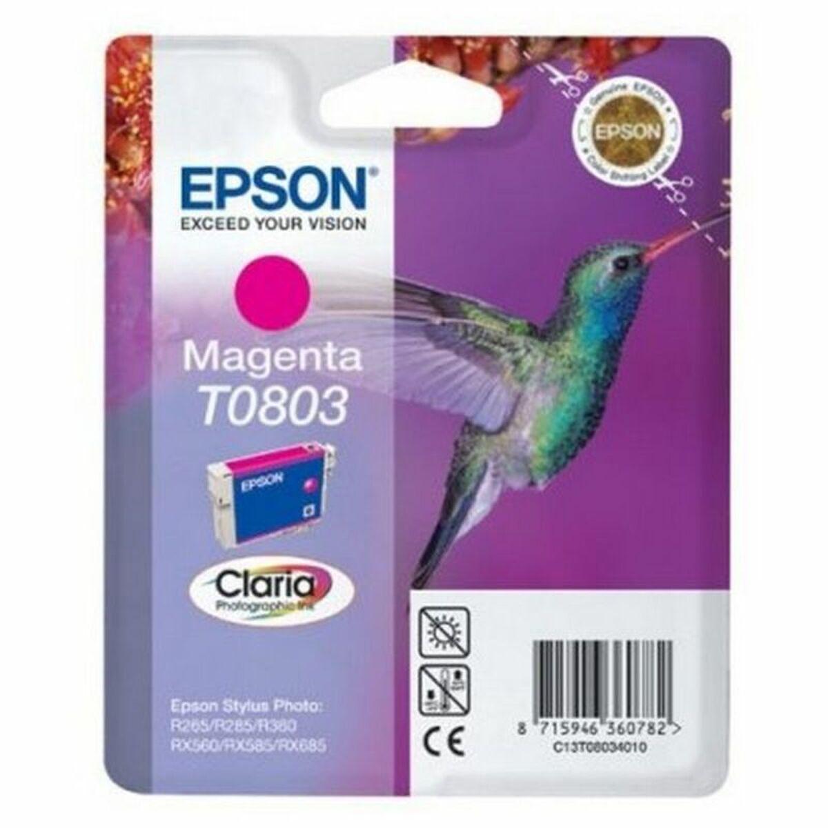 Tinteiro de Tinta Original Epson C13T08034011 Stylus Photo R360 Magenta