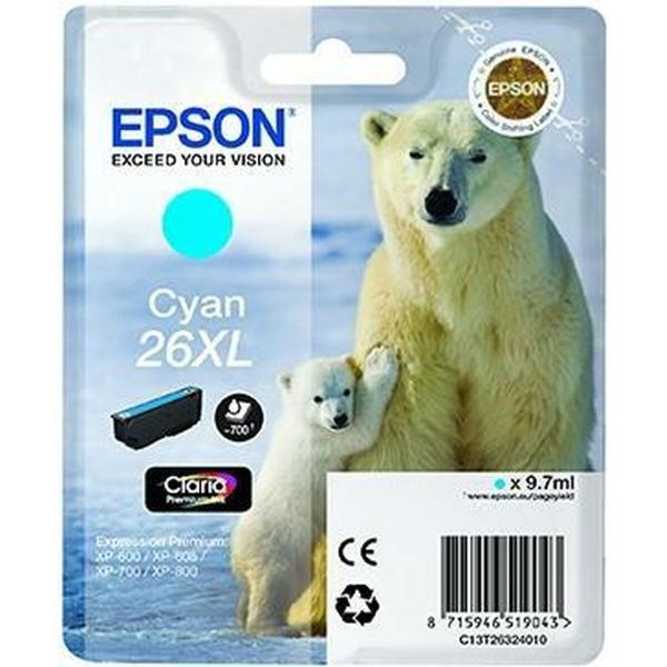 Tinteiro de Tinta Original Epson C13T26324012 Ciano