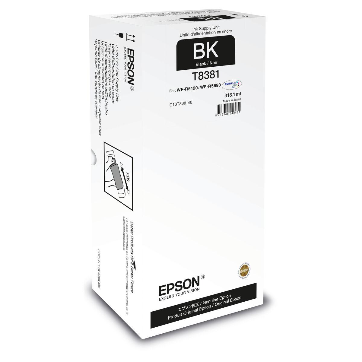 Tóner Epson C13T838140 Preto