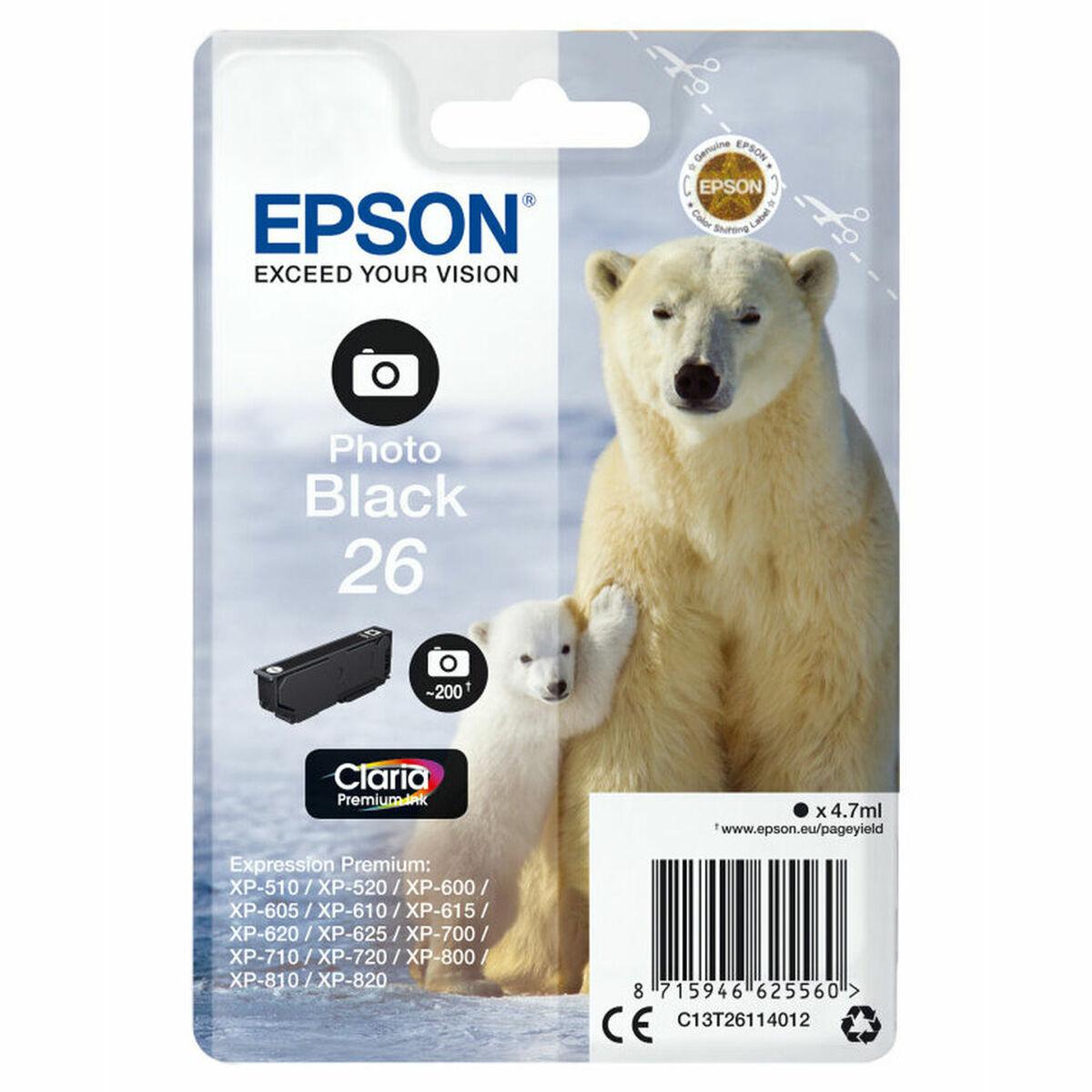 Tinteiro de Tinta Original Epson T2611 Preto
