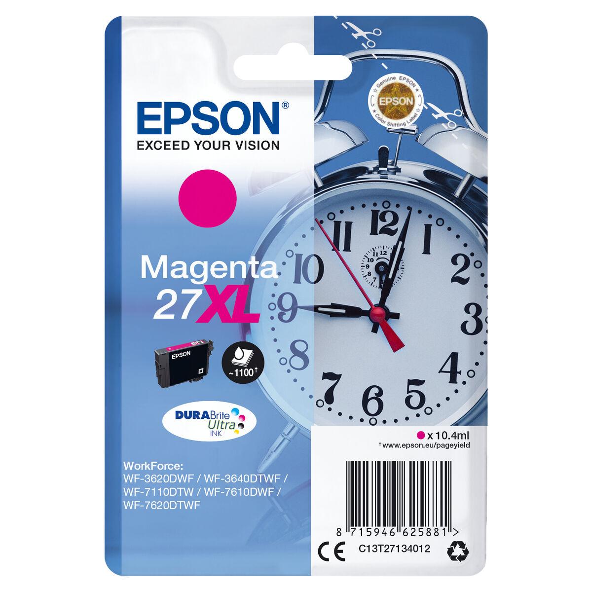 Tinteiro de Tinta Original Epson C13T27134022 Magenta