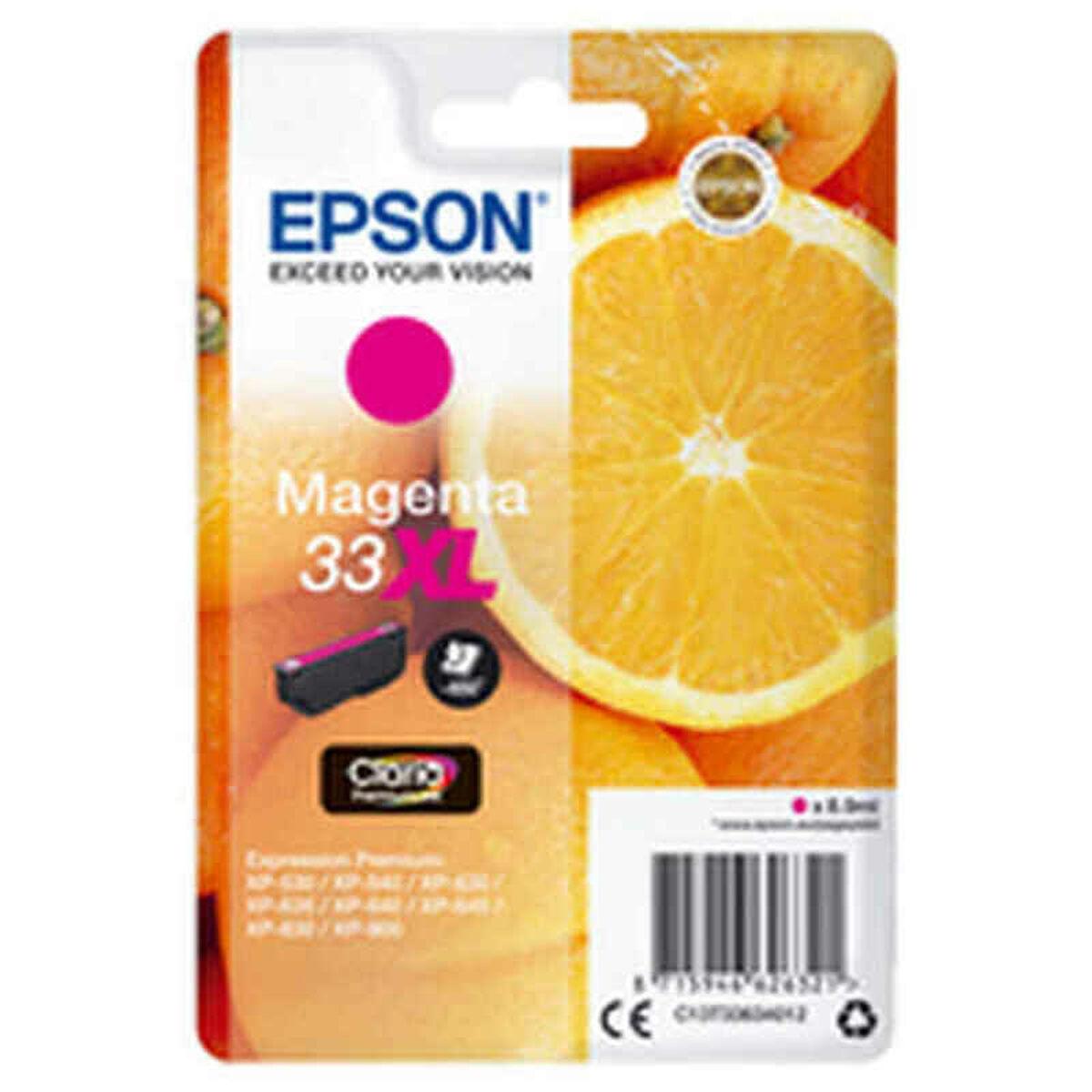Tinteiro de Tinta Original Epson C13T33634012 Magenta Vermelho