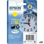 Cartucho Compatível Epson WF-3000 7000 - Nº27XL Amarelo (10 Unidades)
