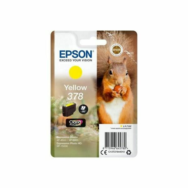 Tinteiro de Tinta Original Epson C13T37844010 Amarelo