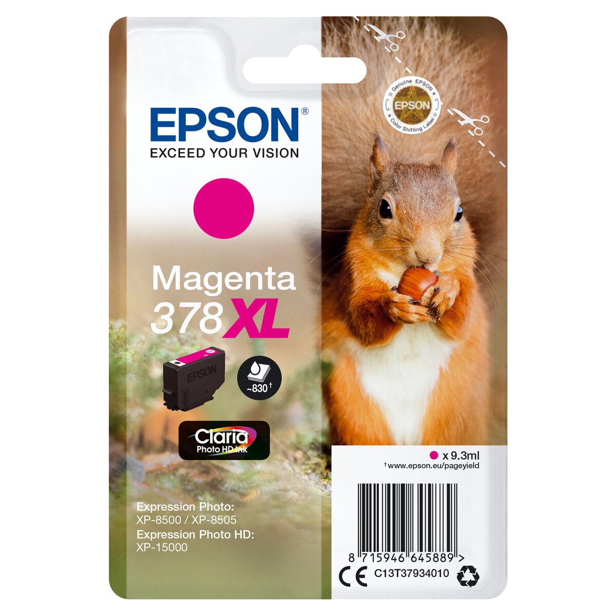 Tinteiro de Tinta Original Epson C13T37934010 9,3 ml Magenta
