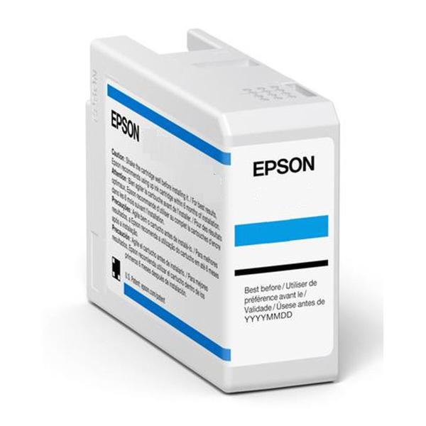 Tinteiro de Tinta Original Epson C13T47A200 50 ml Preto Ciano